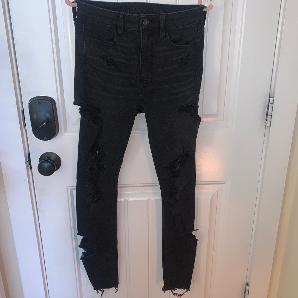 American Eagle Next Level Stretch super High Rise jegging